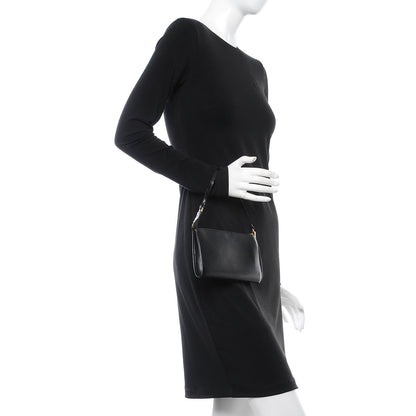 Louis Vuitton Epi Pochette Accessories 24 Black 2 of 9