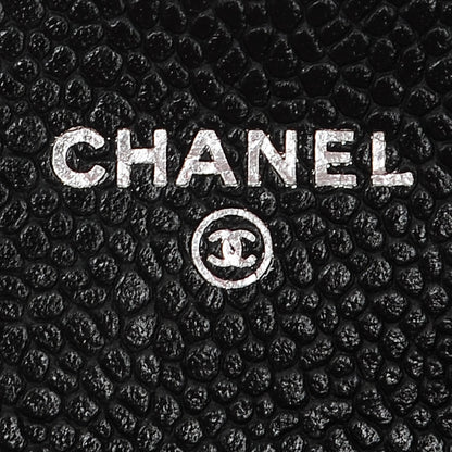Chanel Caviar Quilted Flap Card Holder Black 6 of 8