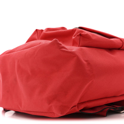 Off-White Canvas Quote Backpack Red White 10 of 15