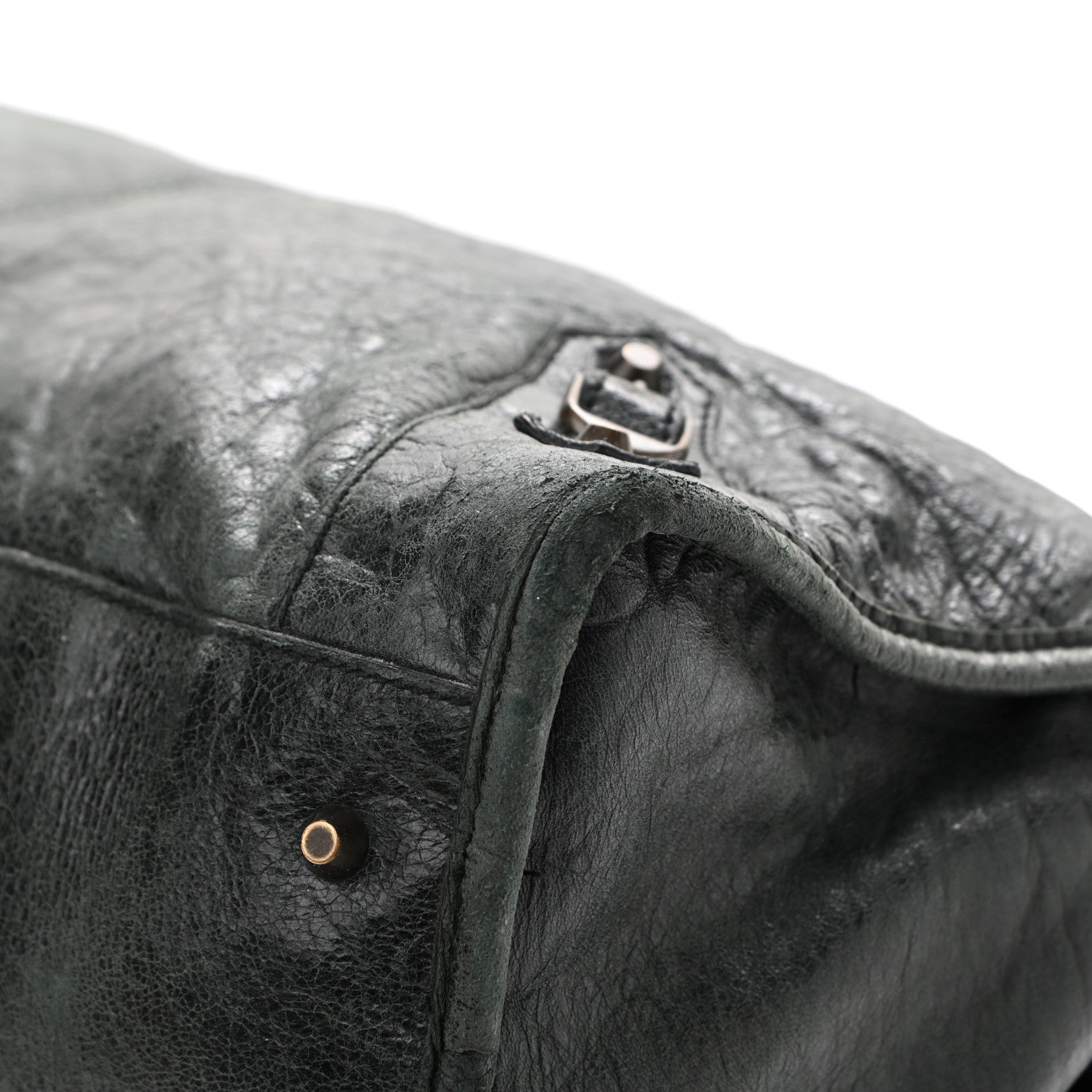 Balenciaga Agneau Classic Hardware Weekender Black 19 of 23