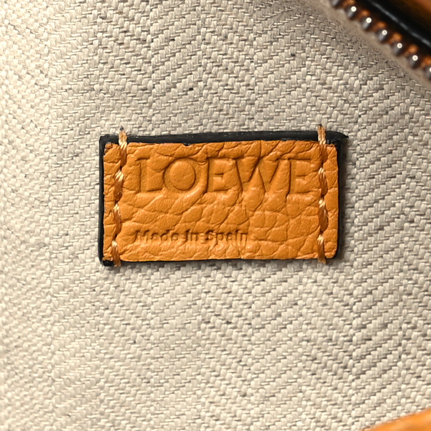 Grained Calfskin Mini Puzzle Bag Sunflower