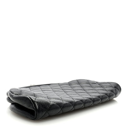 Chanel Caviar Quilted Timeless Clutch Black 4 of 7