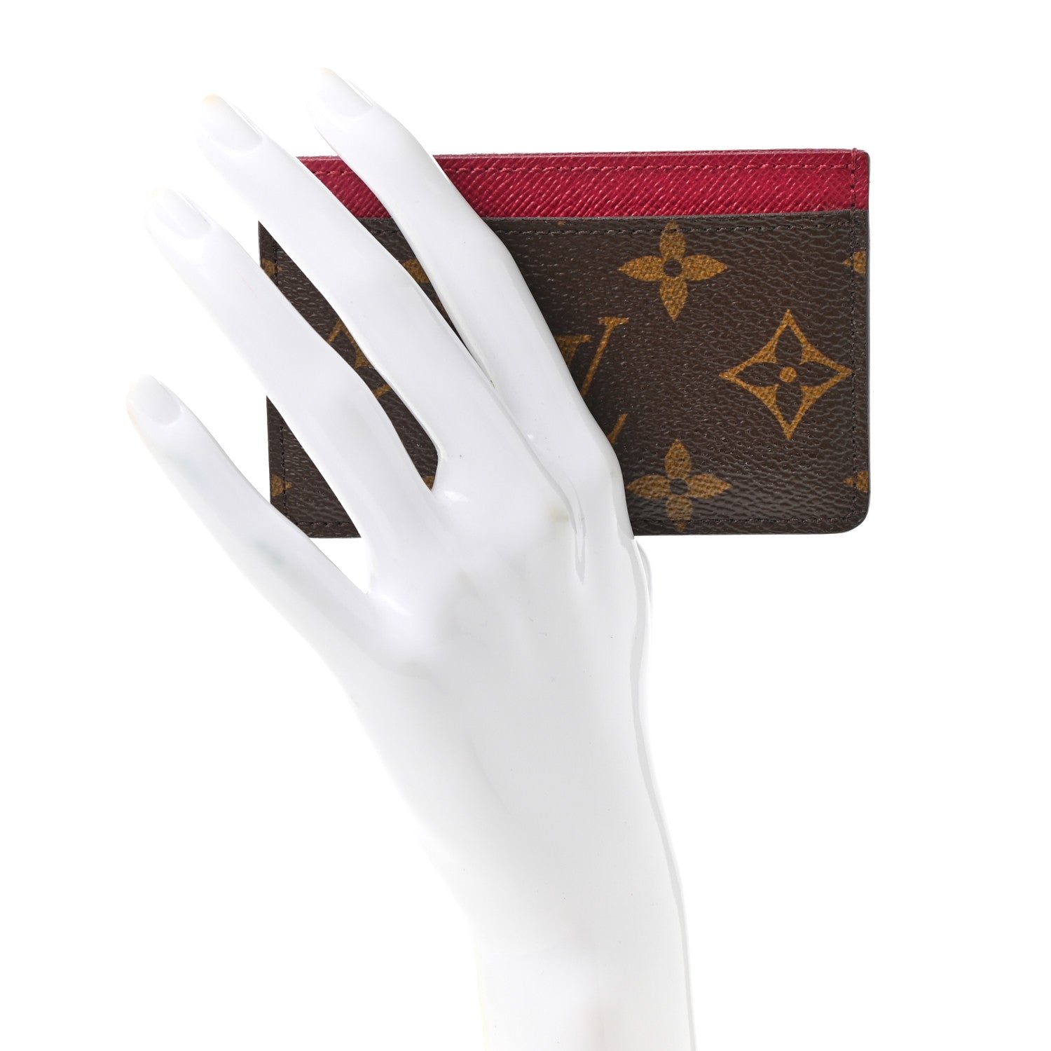 Louis Vuitton Monogram Card Holder Fuchsia 2 of 7