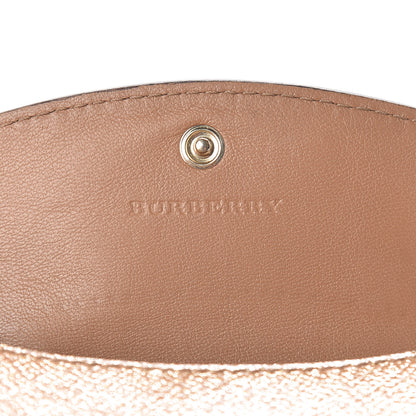 Burberry Patent Glitter Card Holder Gold 6 of 8