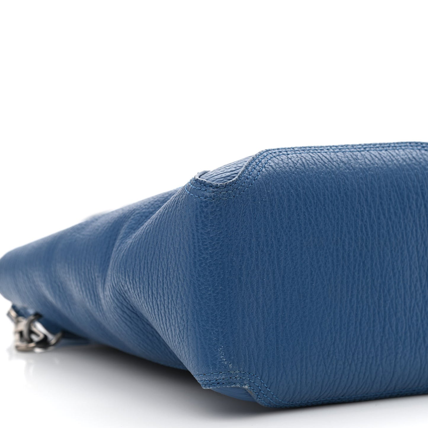 Textured Calfskin Medium Pashli Satchel Cobalt
