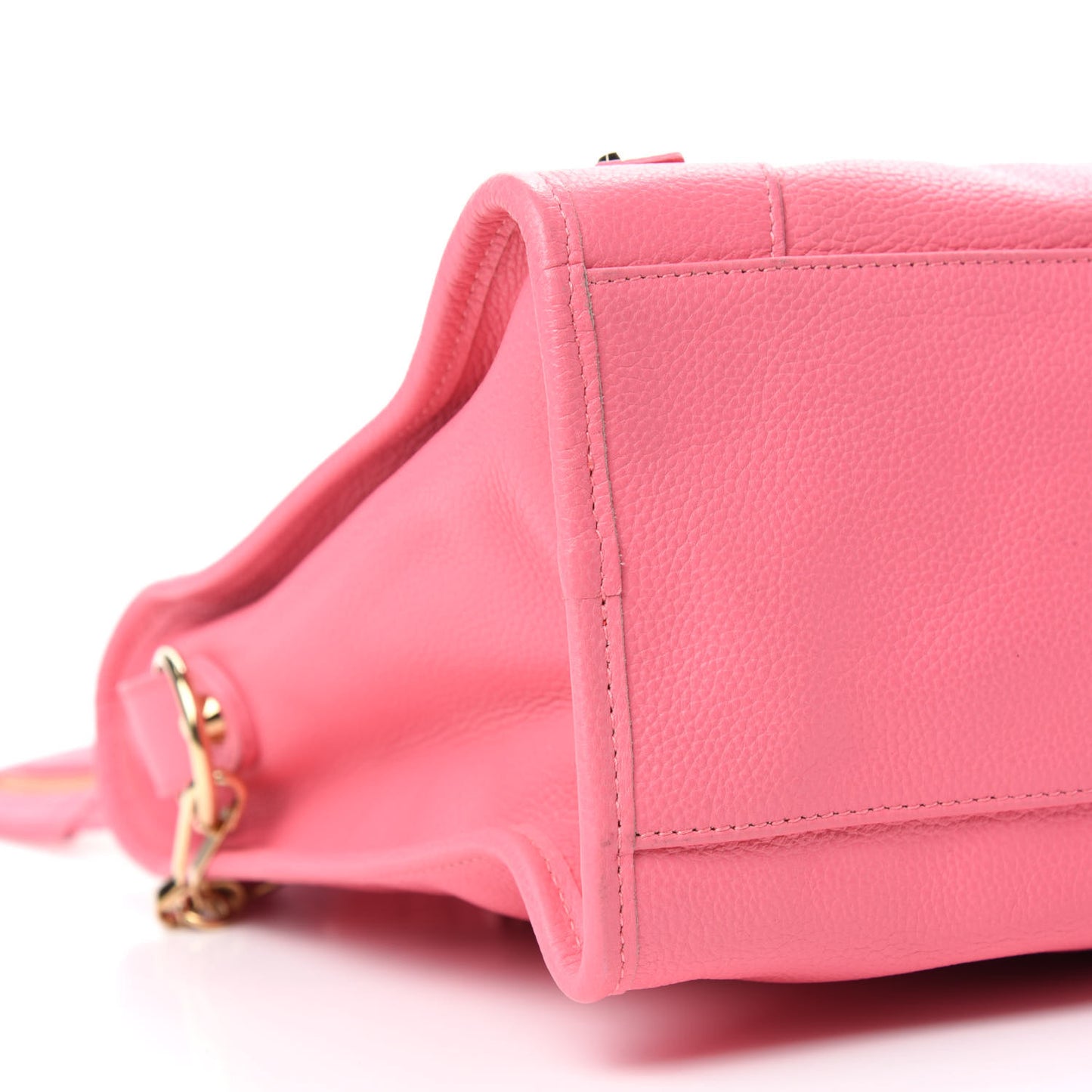 Veau Gravier Classic Gold Hardware City Rose Dragee