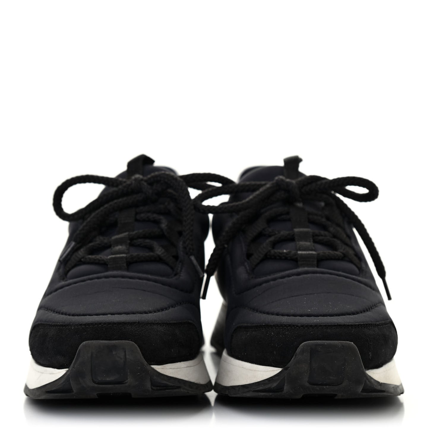 Technical Canvas Sneakers 39 Black White