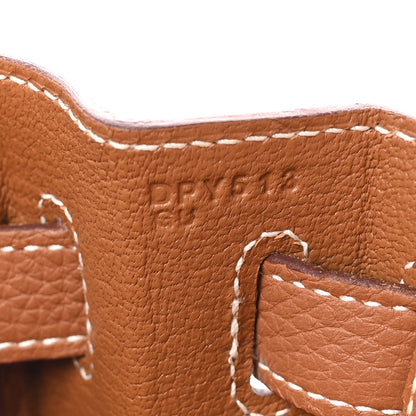 Hermes Togo Kelly Retourne 32 Gold 7 of 11