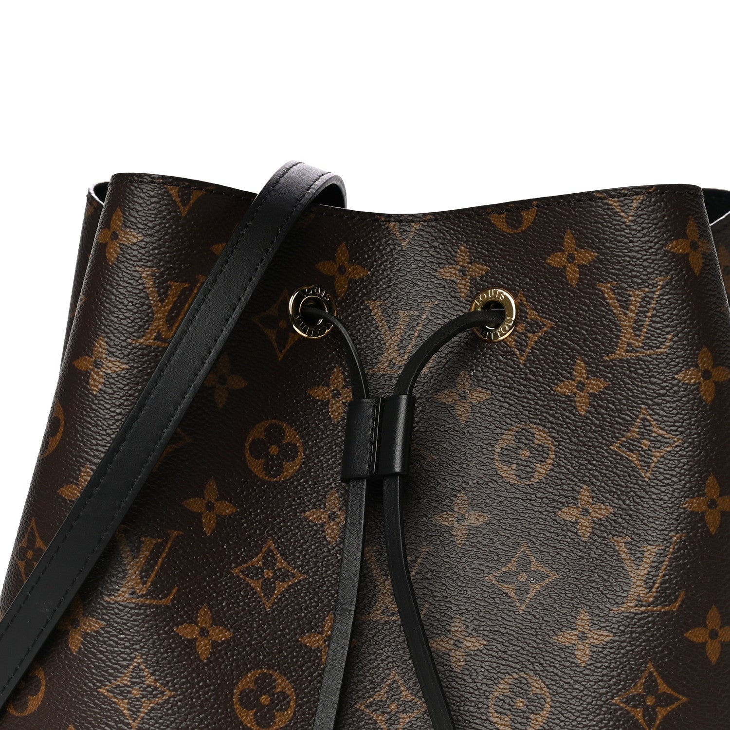 Louis Vuitton Monogram Neonoe MM Black 6 of 8