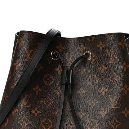 Louis Vuitton Monogram Neonoe MM Black 6 of 8