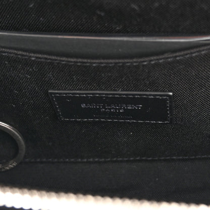 Saint Laurent Calfskin City Belt Bag Black 6 of 9