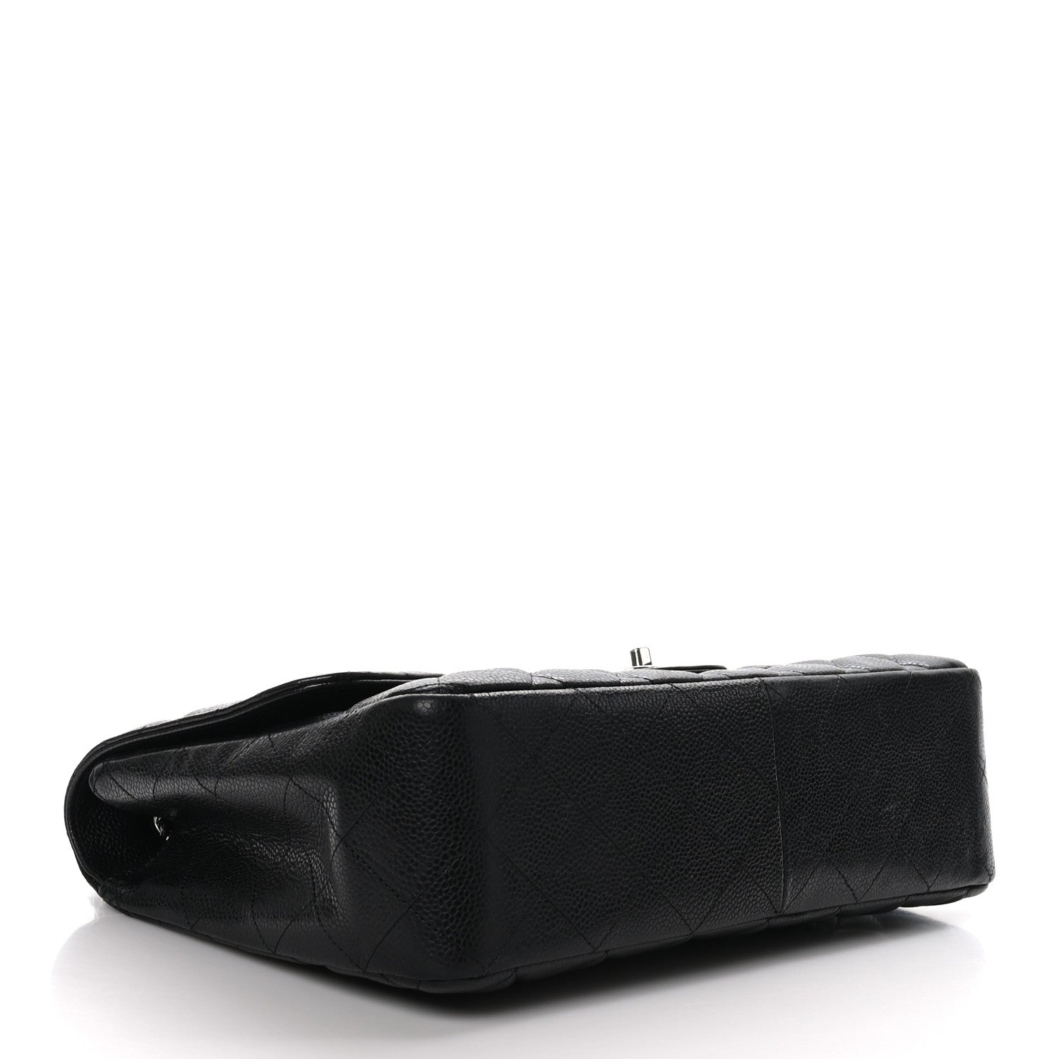 Chanel Caviar Quilted Jumbo Single Flap Black 4 of 10
