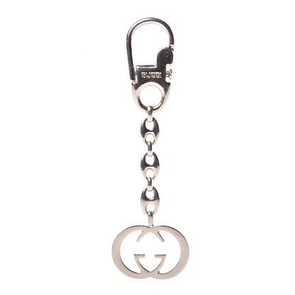 Gucci Metal Interlocking GG Key Charm Silver 1 of 3