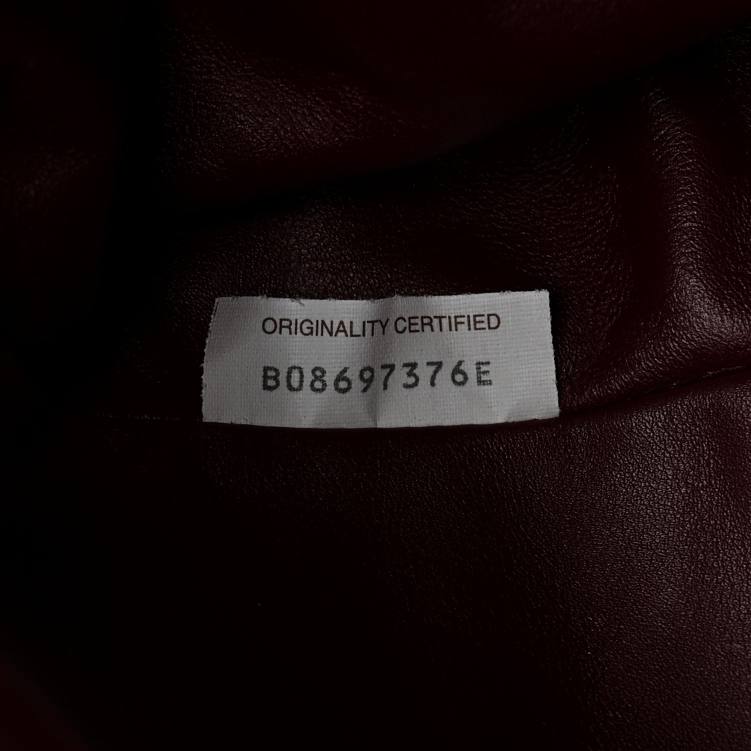 Bottega Veneta Smooth Butter Calf The Pouch Oversized Bordeaux 7 of 8