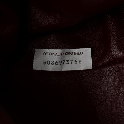 Bottega Veneta Smooth Butter Calf The Pouch Oversized Bordeaux 7 of 8
