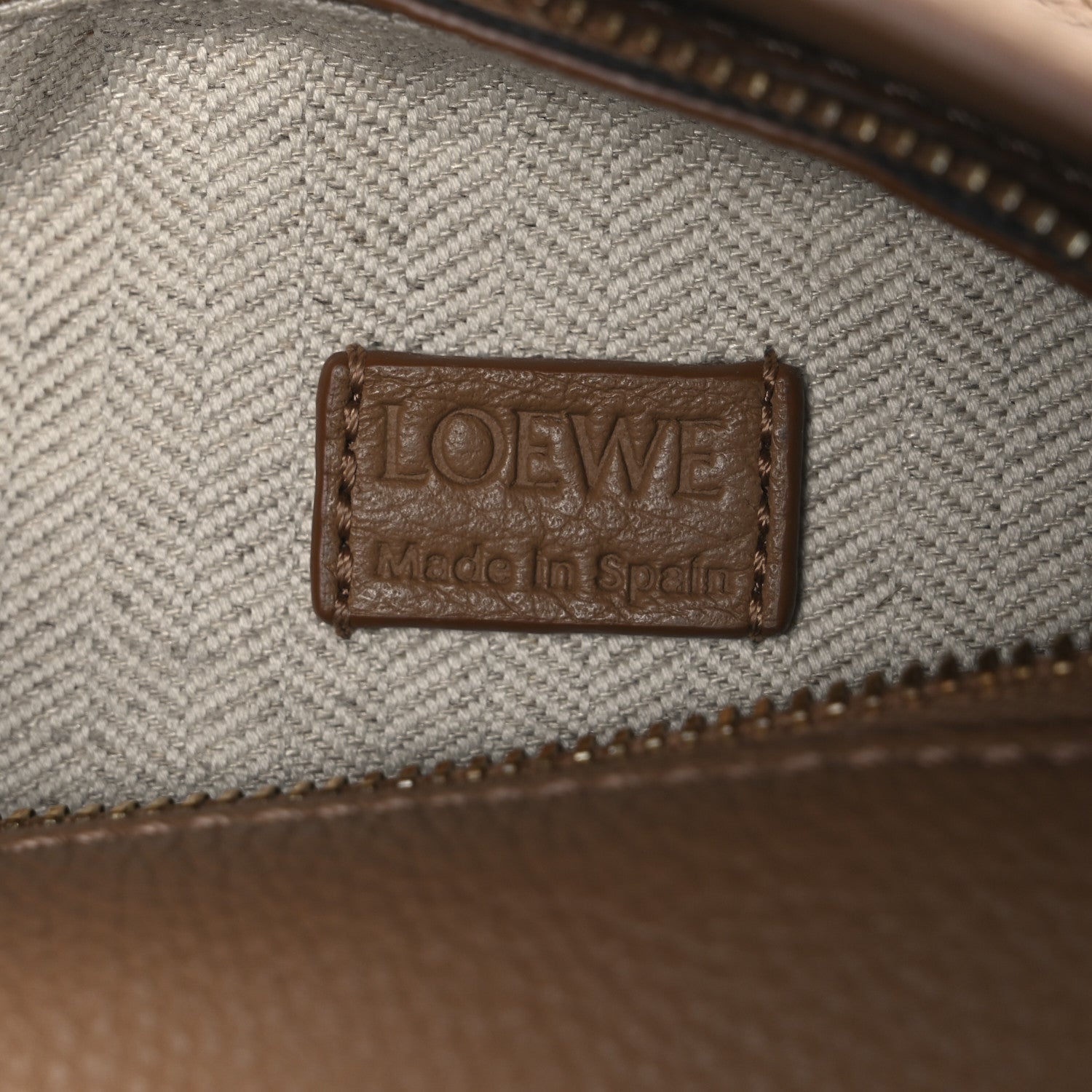 Loewe Soft Grained Calfskin Mini Puzzle Edge Toffee 6 of 10