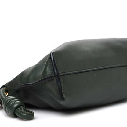 Loewe Calfskin Nano Flamenco Knot Clutch Khaki 9 of 10