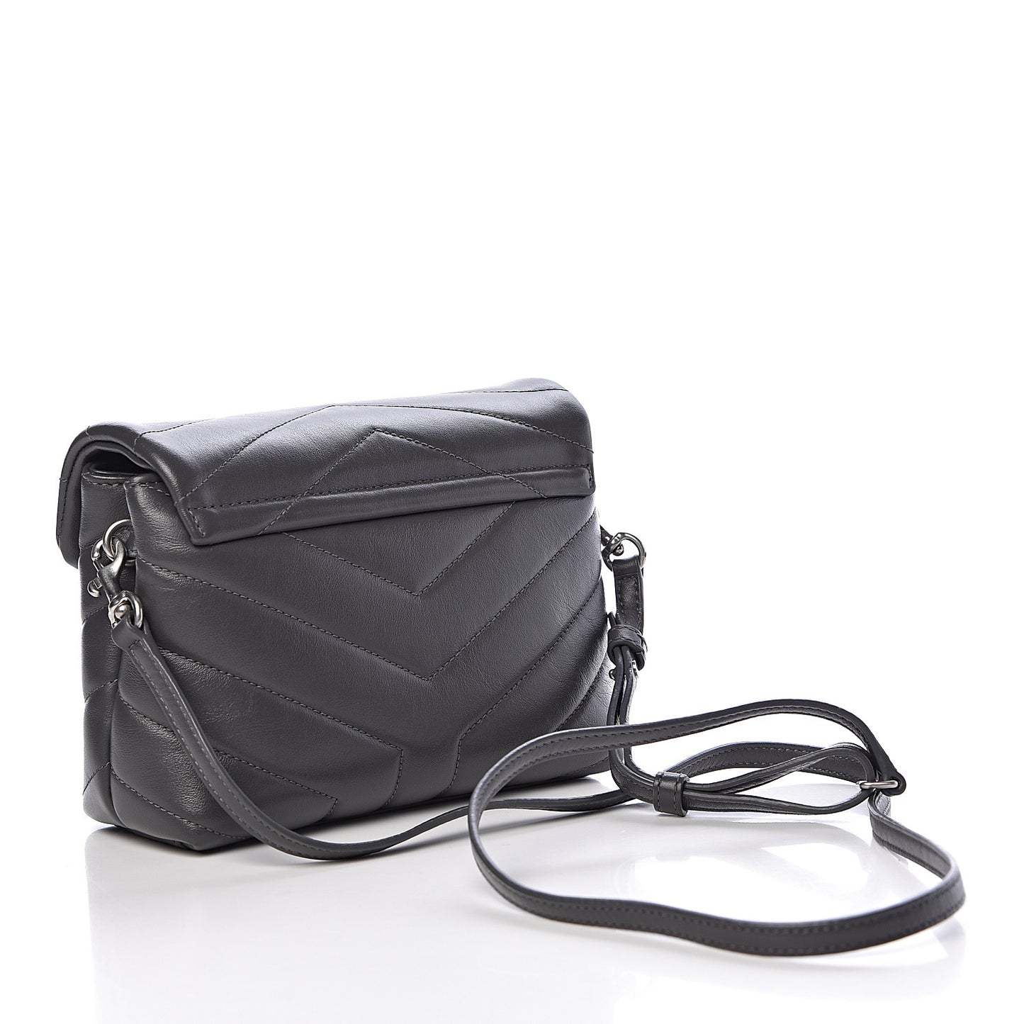 Calfskin Y Quilted Monogram Toy Loulou Crossbody Bag Earth