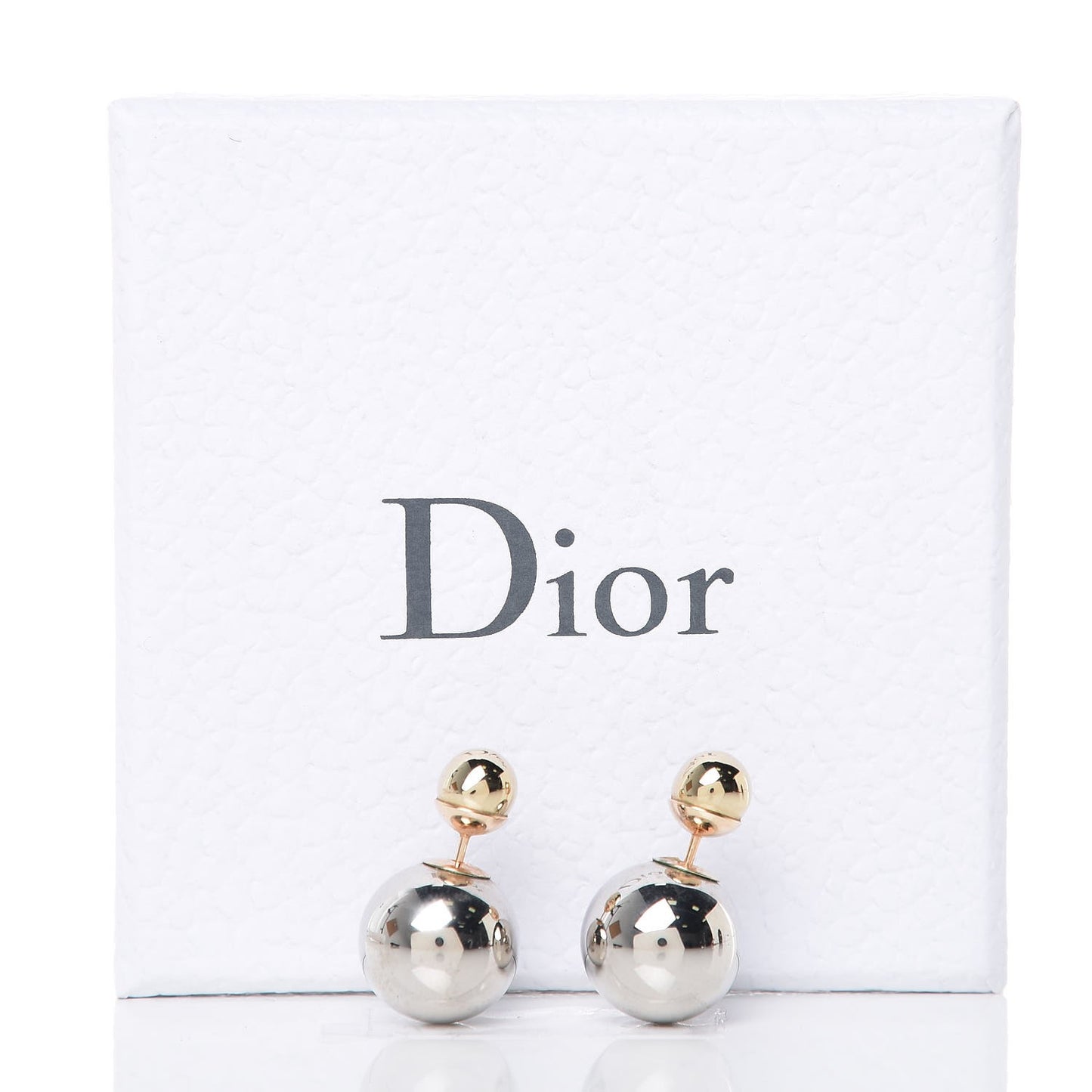 Mise En Dior Tribal Earrings Silver Gold