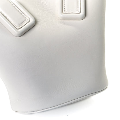 Bottega Veneta Calfskin Small Basket Tote White 13 of 14
