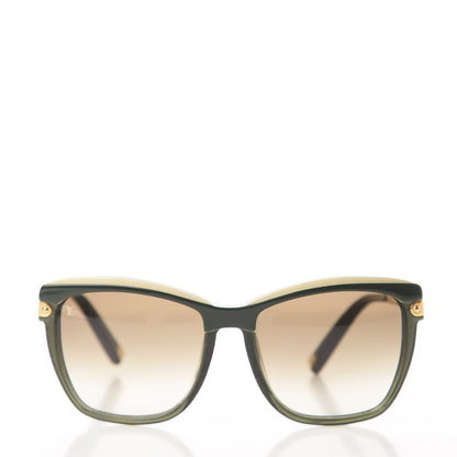 Louis Vuitton Acetate Ambrosia Sunglasses Z0602W Green 2 of 7