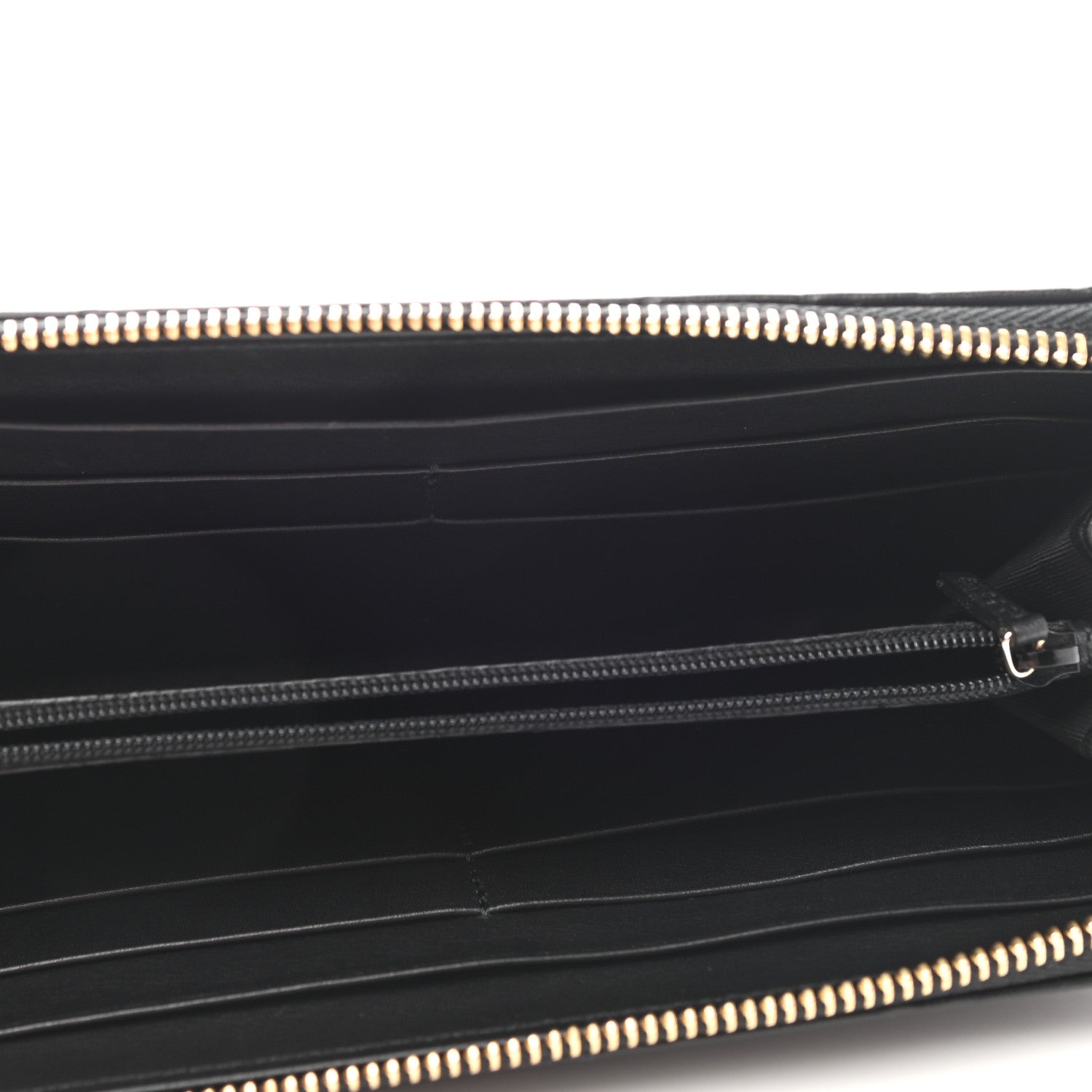 Gucci Guccissima Donna Long Wallet Black 5 of 9