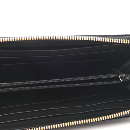 Gucci Guccissima Donna Long Wallet Black 5 of 9