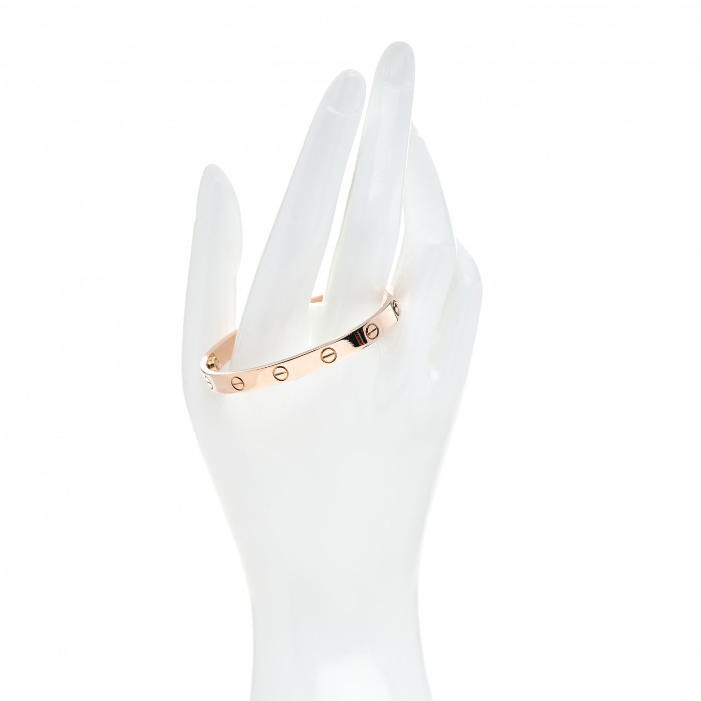 18K Pink Gold LOVE Bracelet 16