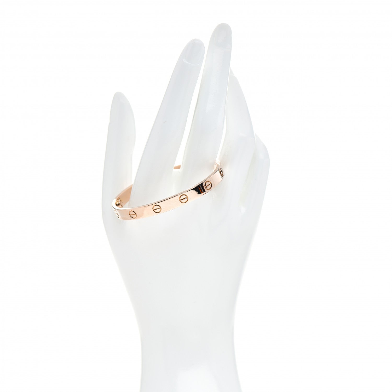 Cartier 18K Pink Gold LOVE Bracelet 16 2 of 5