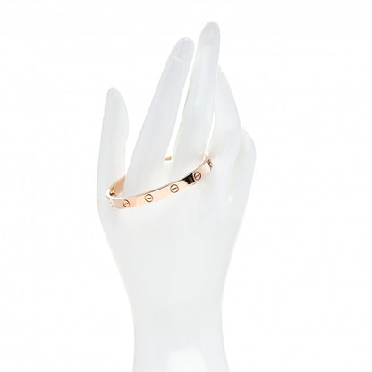 Cartier 18K Pink Gold LOVE Bracelet 16 2 of 5