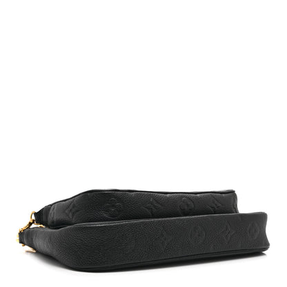 Louis Vuitton Empreinte Monogram Giant Multi Pochette Accessories Black 4 of 10