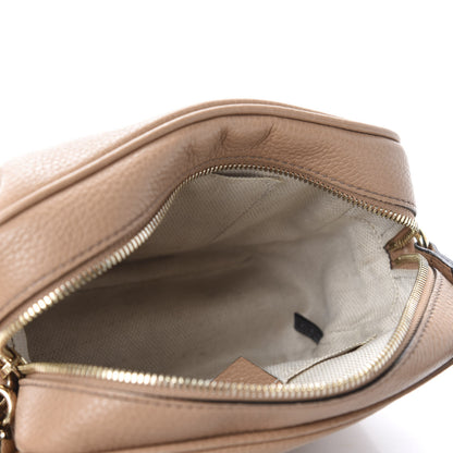 Gucci Pebbled Calfskin Small Soho Disco Bag Camelia 5 of 12