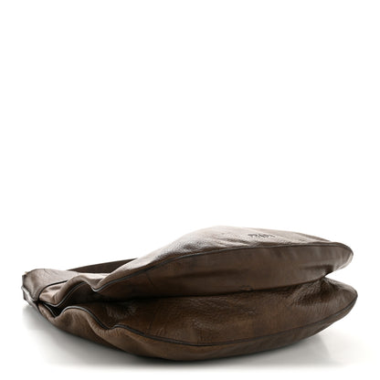 Prada Vitello Daino Hobo  Brown 4 of 17