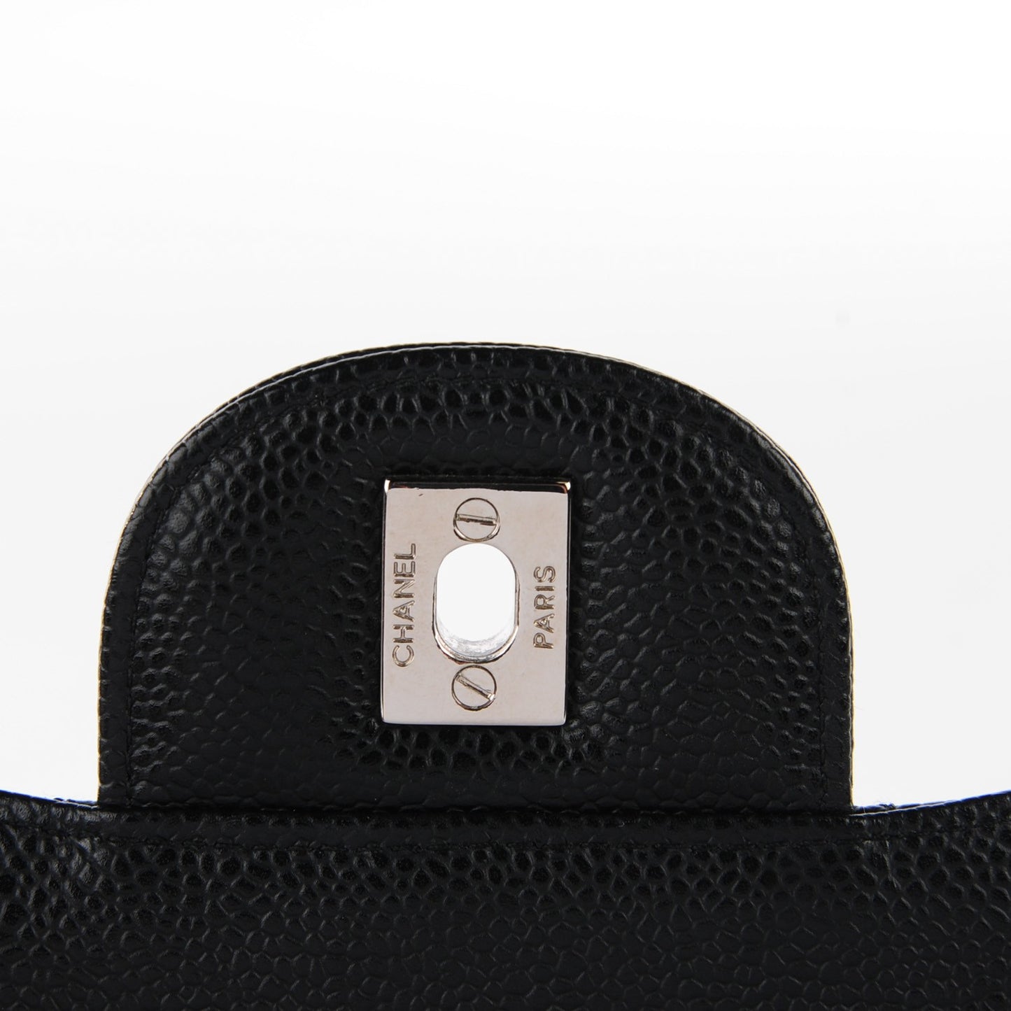 Caviar Quilted Jumbo Single Flap Black