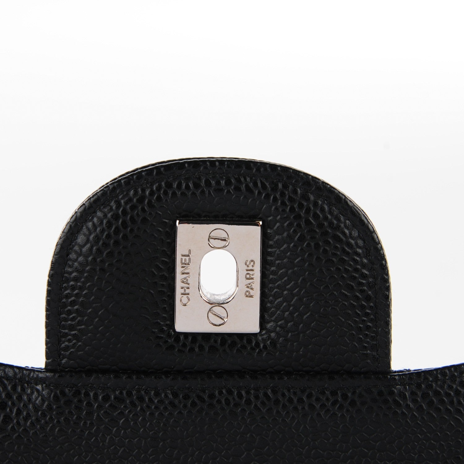 Chanel Caviar Quilted Jumbo Single Flap Black 5 of 8