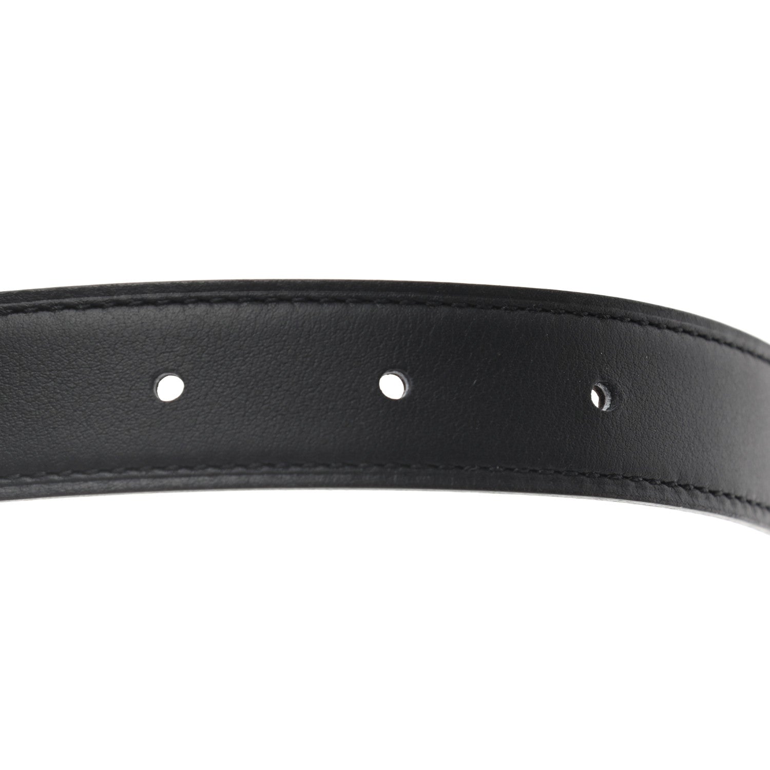 Hermes Swift Epsom 24mm Mini Constance H Belt 80 Black Etoupe 6 of 6