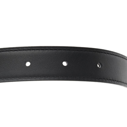 Hermes Swift Epsom 24mm Mini Constance H Belt 80 Black Etoupe 6 of 6