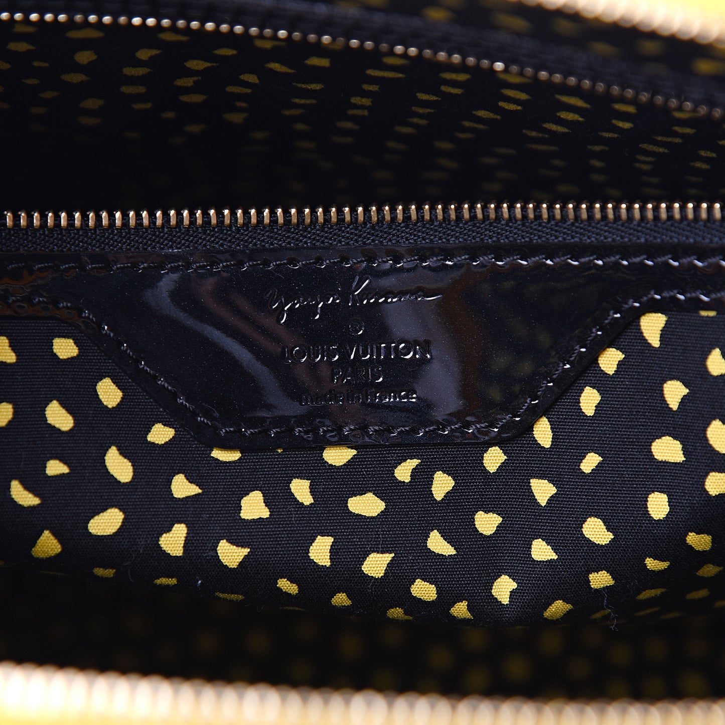 Vernis Kusama Infinity Dots Lockit MM Yellow