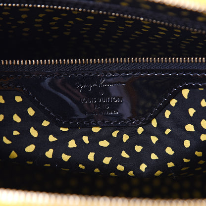 Louis Vuitton Vernis Kusama Infinity Dots Lockit MM Yellow 5 of 9