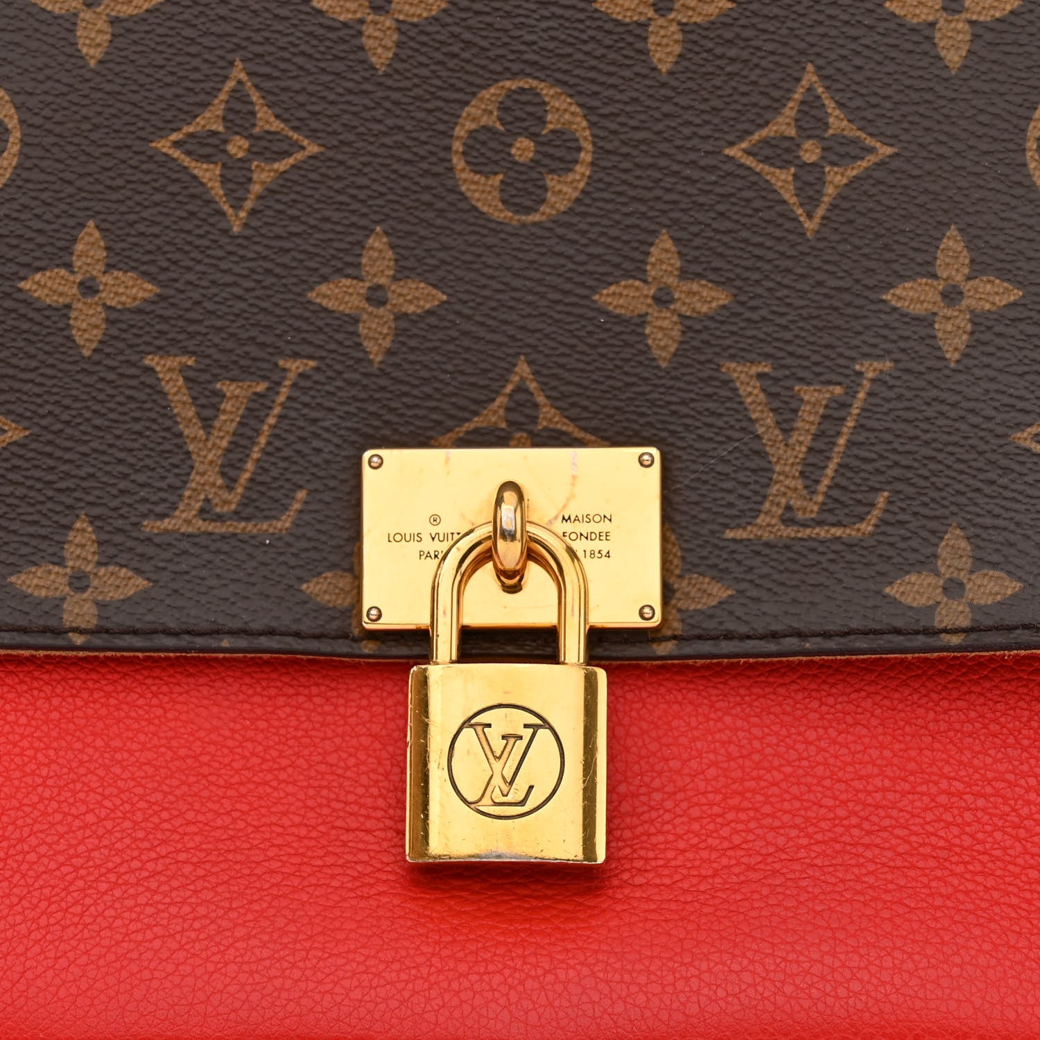 Louis Vuitton Monogram Marignan Coquelicot 8 of 15