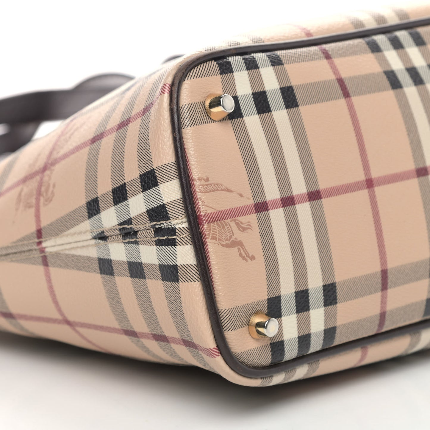 Haymarket Check Medium Regent Tote Chocolate