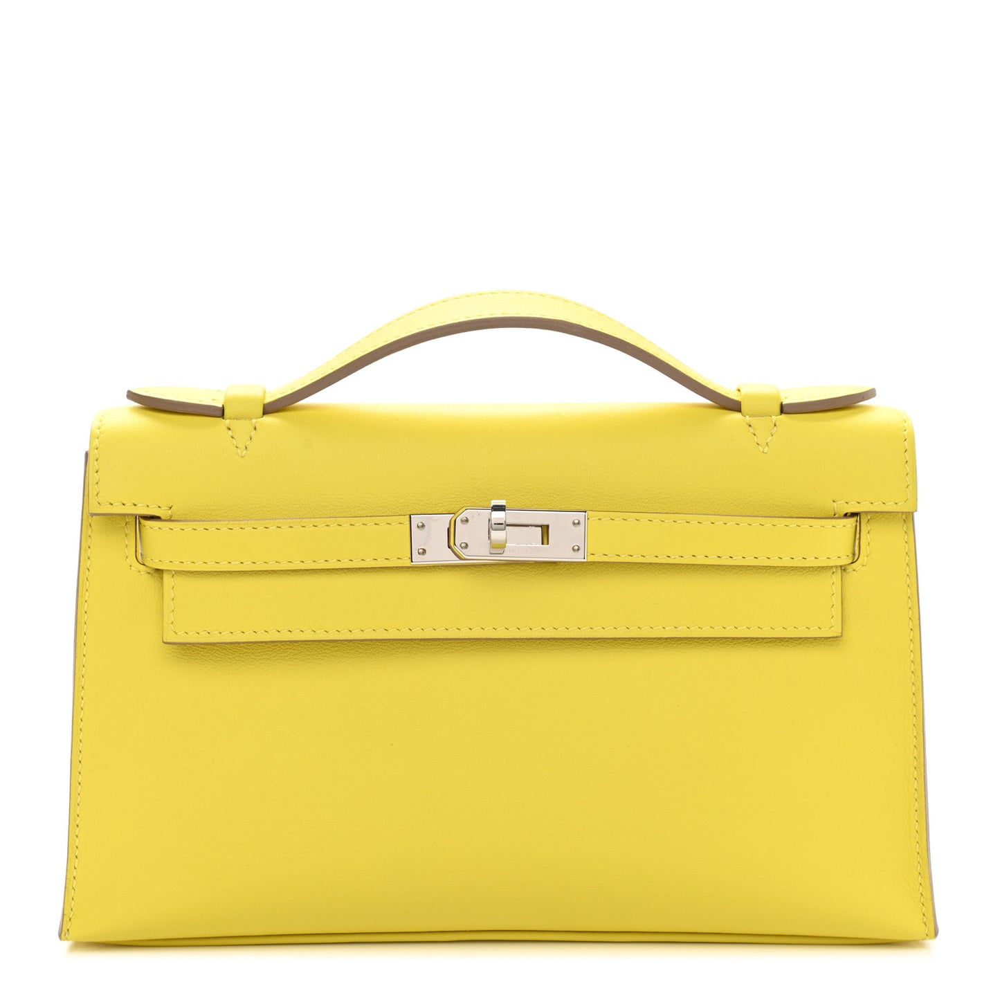 Swift Kelly Pochette Clutch Lime
