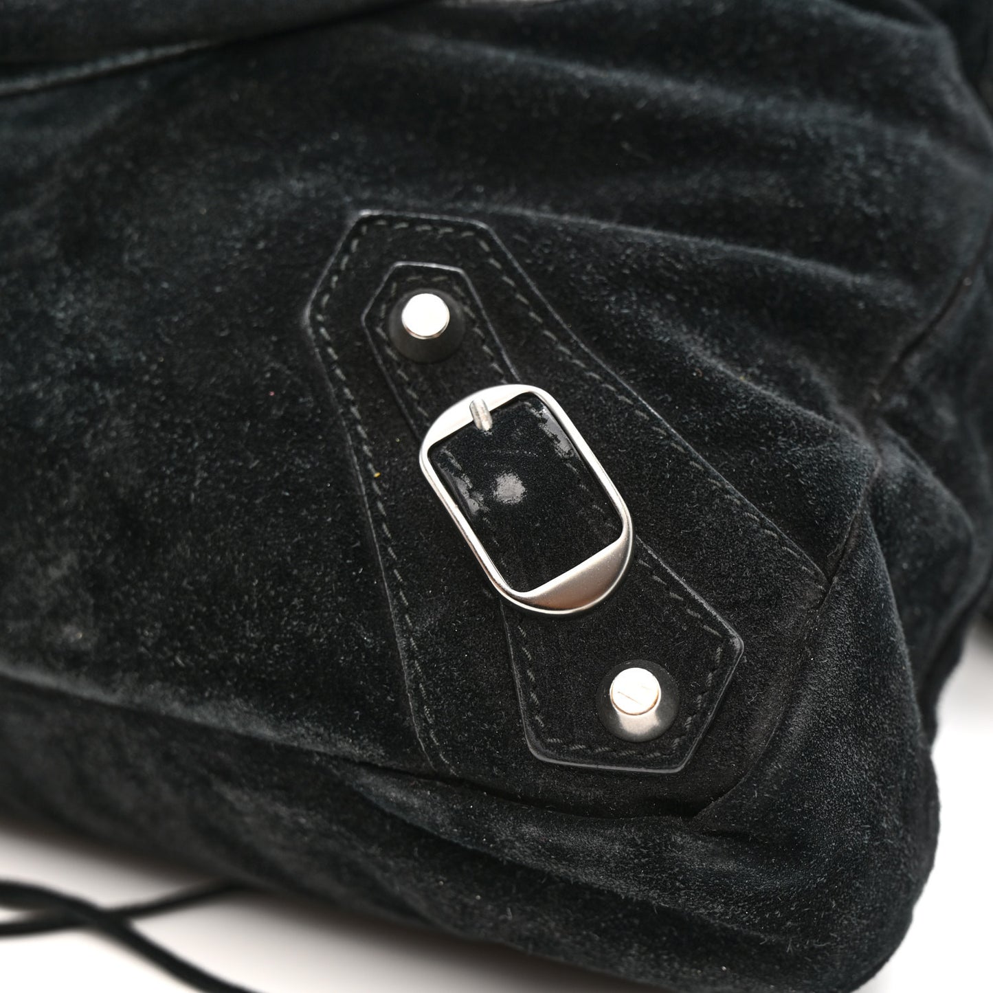 Baby Daim Suede Classic Hardware Town Black