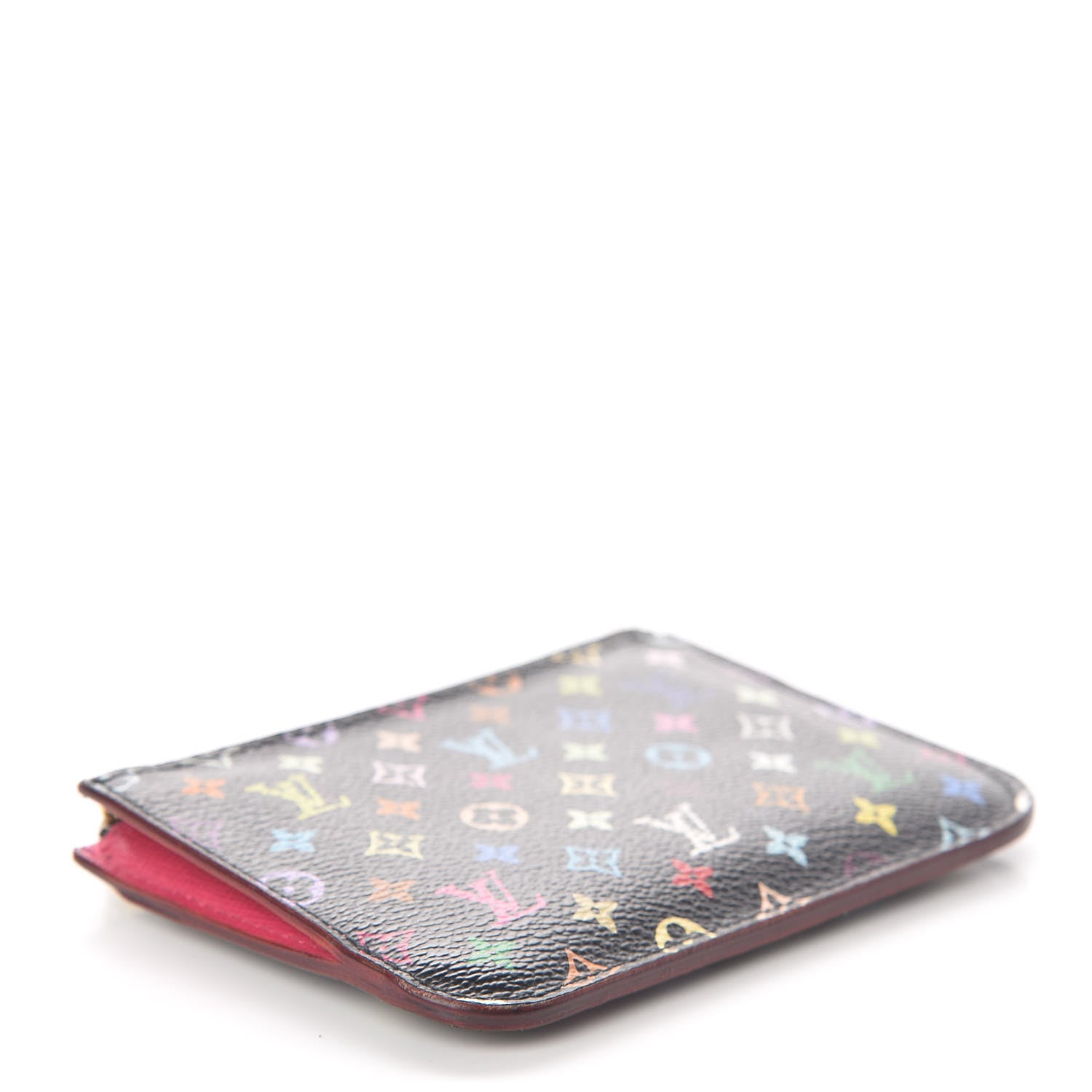 Louis Vuitton Monogram Multicolor Key Pouch Black Grenade 4 of 6