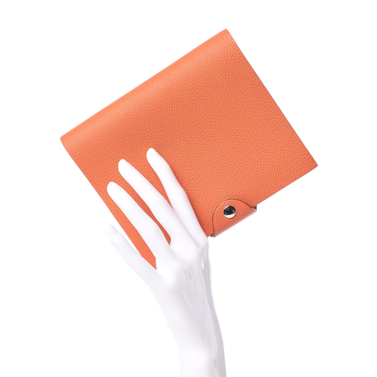 Hermes Togo Ulysse PM Notebook Cover Feu 2 of 8