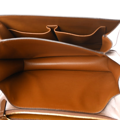 Celine Box Calfskin Medium Classic Box Flap Bag Camel 4 of 18