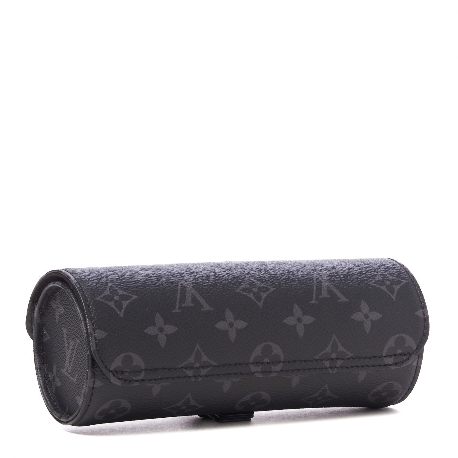Louis Vuitton Monogram Eclipse 3 Watch Travel Case 3 of 8