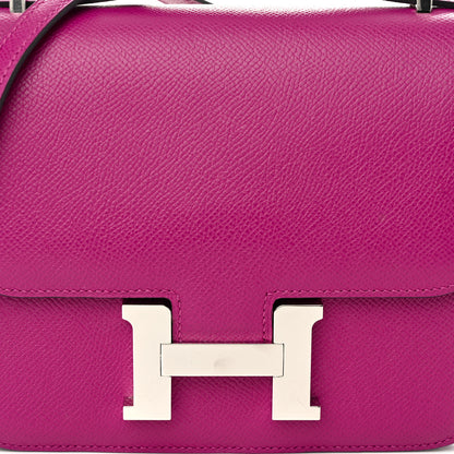Hermes Epsom Constance 18 Rose Pourpre 8 of 11