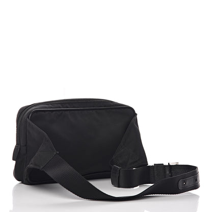 Prada Tessuto Nylon Saffiano Belt Bag Black 3 of 10