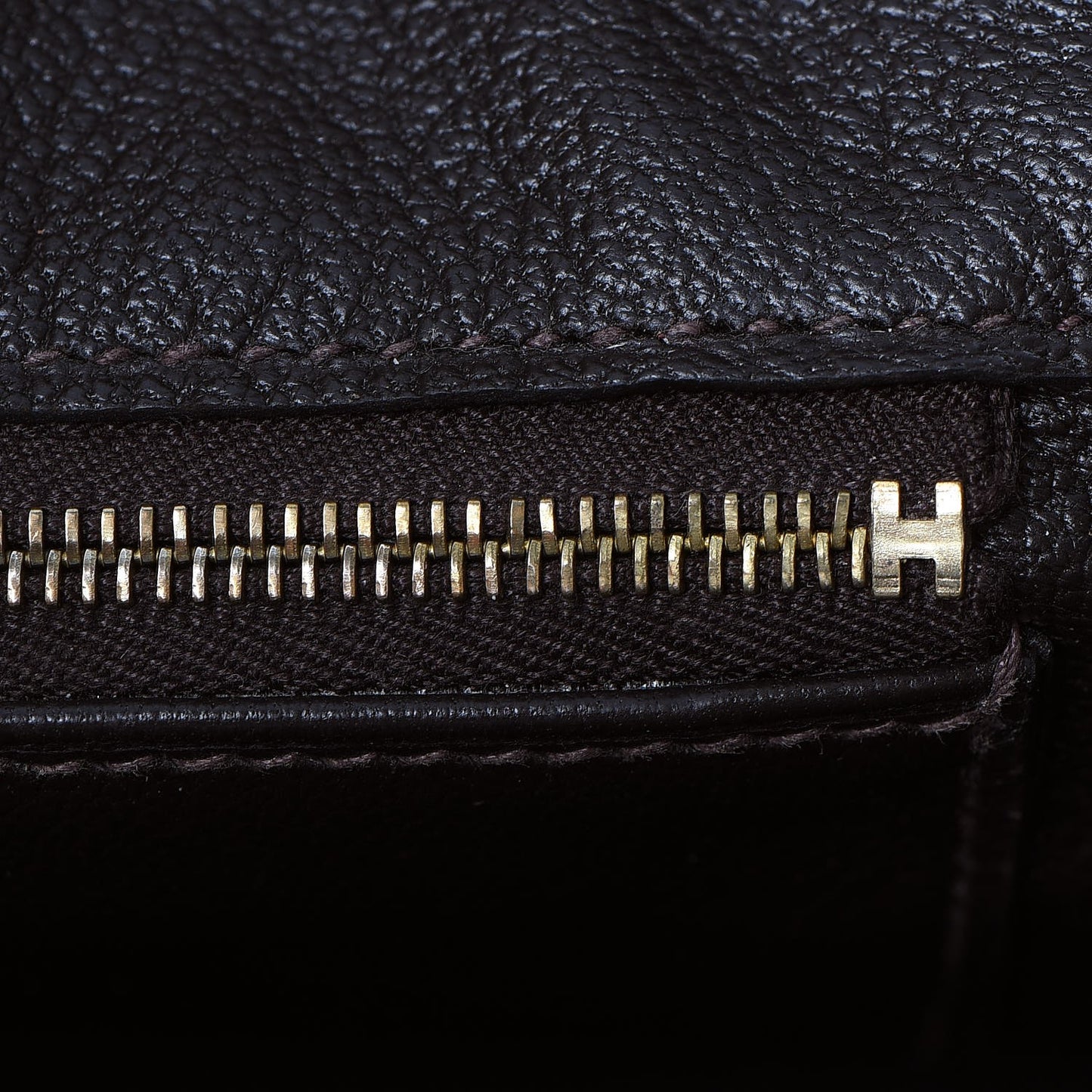Taurillon Clemence Birkin 30 Chocolate